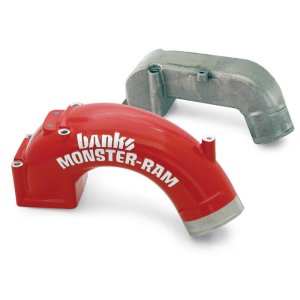Dodge Ram 2500 Performance Air Intake - Banks Power - Monster-Ram with Boost Tube - Red - `03-`07